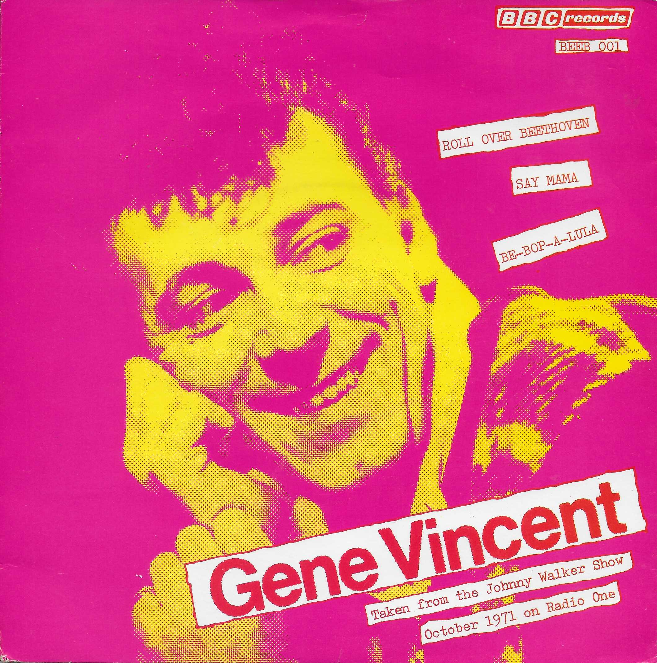Picture of BEEB 001 Roll over Beethoven by artist Berry / Gene Vincent from the BBC records and Tapes library